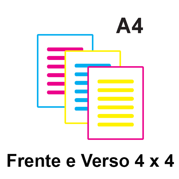 Impressão Colorida A4 A4 21 X 297 Sulfite 75gr Impressão Colorida Frente E Verso Master 2906